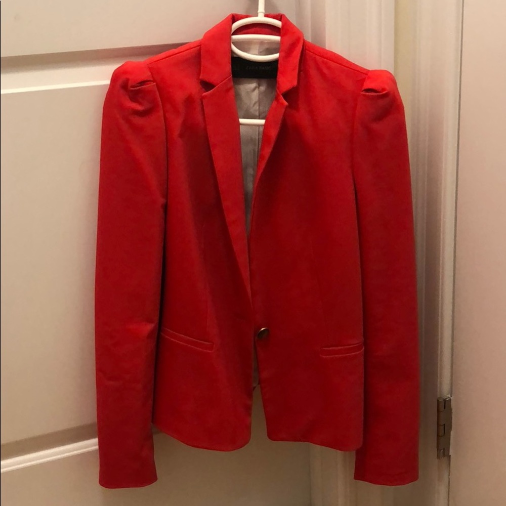 Zara Red blazer